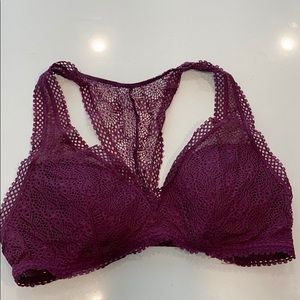 Victoria’s Secret Burgundy Lace Bralette